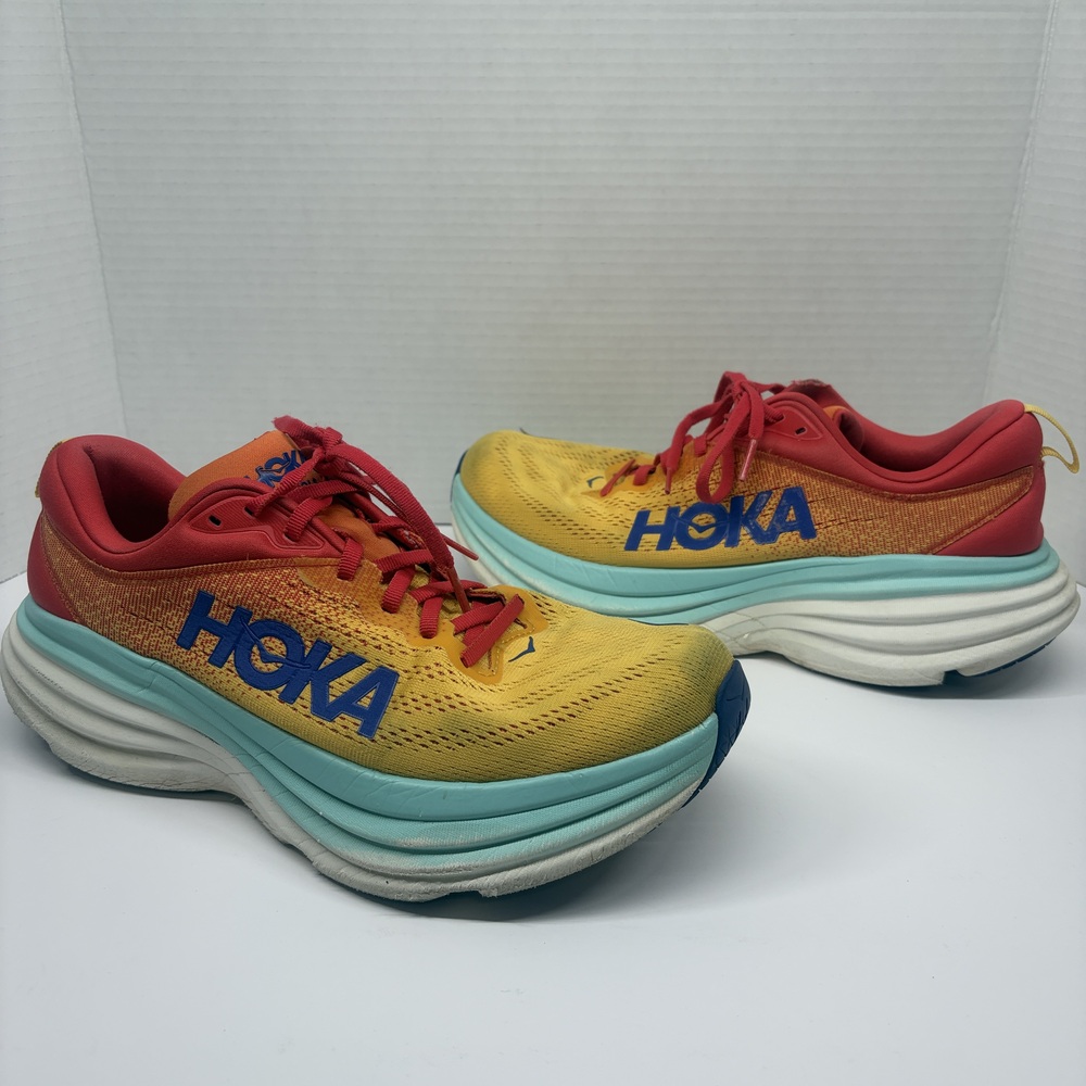 Hoka One One Bondi 8 Women's Running Shoes size 10B Max Cushion Road Trainer